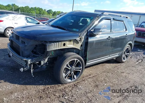2015 Ford Explorer Sport from USA, damaged, VIN 1FM5K8GT6FGA36088